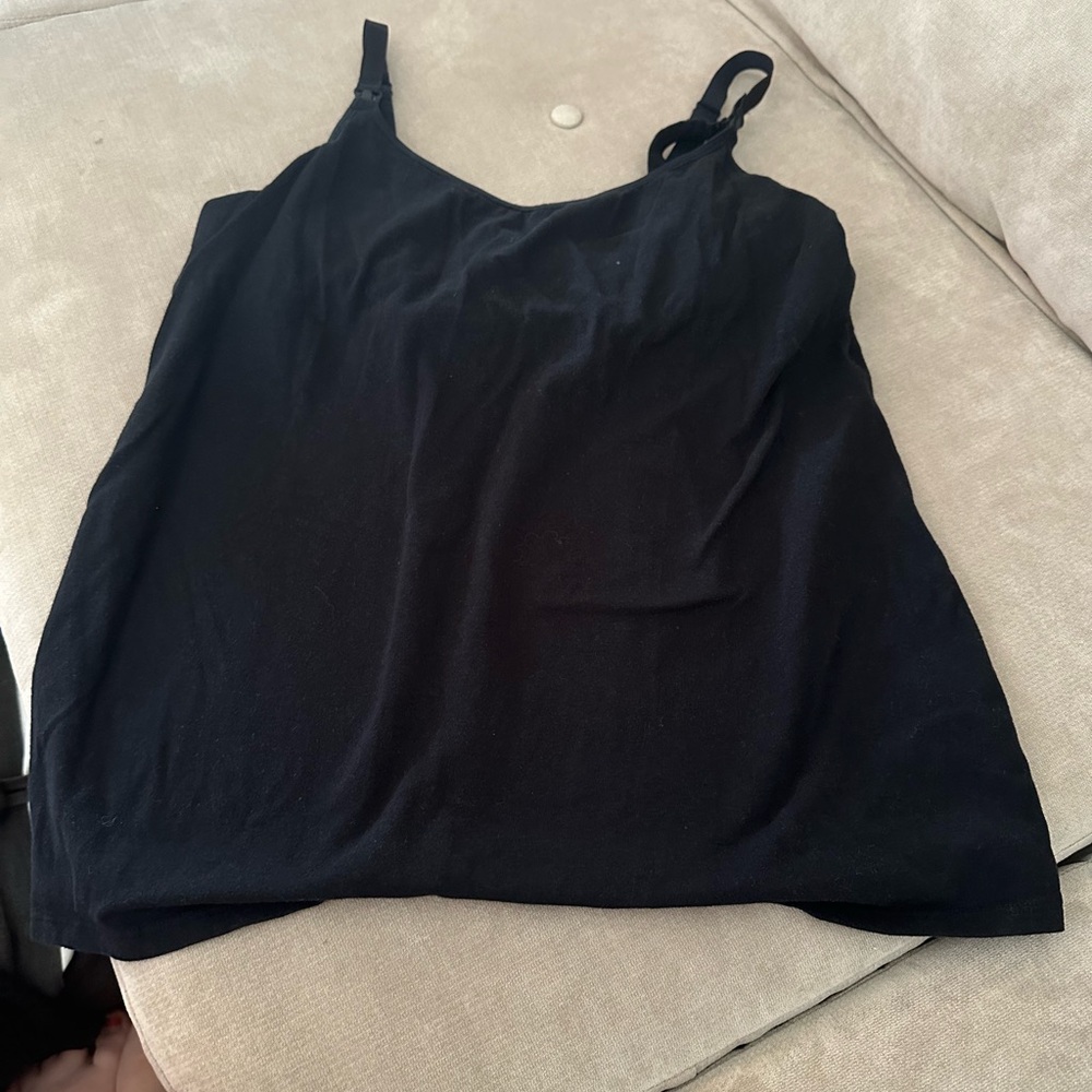 Maternity Black Tank Top
